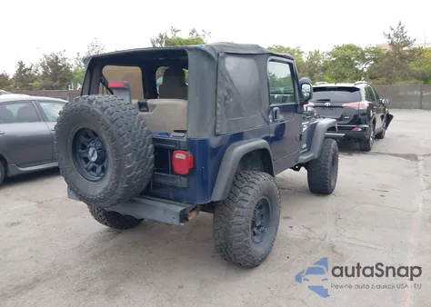 2005 Jeep Wrangler Sport из США, поврежденный, VIN 1J4FA49S45P304797